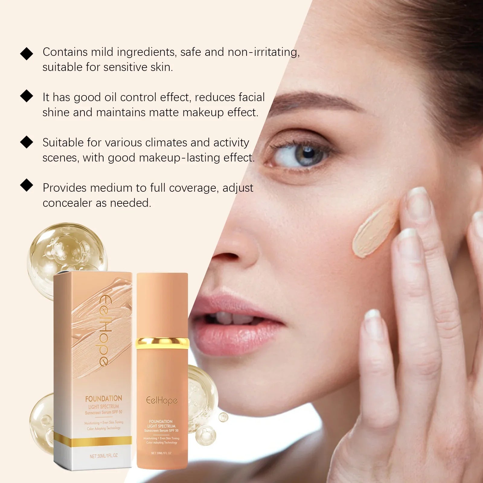 Magic Color Changing Foundation